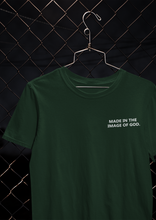 Load image into Gallery viewer, Made In The Image Of God Mens Half Sleeves T-shirt- KidsFashionVilla
