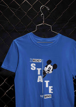 Load image into Gallery viewer, State Of Mind Women Half Sleeves T-shirt- KidsFashionVilla
