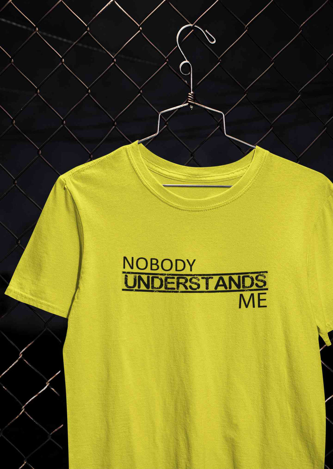 Nobody Understands Me Women Half Sleeves T-shirt- KidsFashionVilla