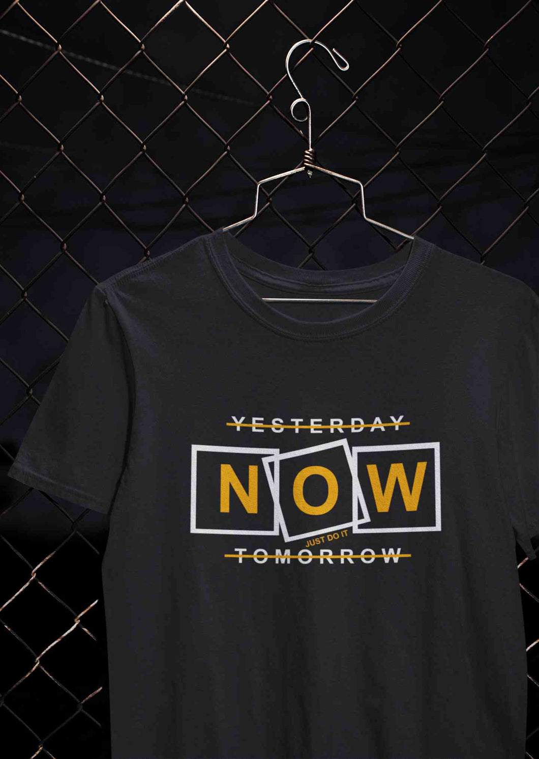 Just Do It Mens Half Sleeves T-shirt- KidsFashionVilla