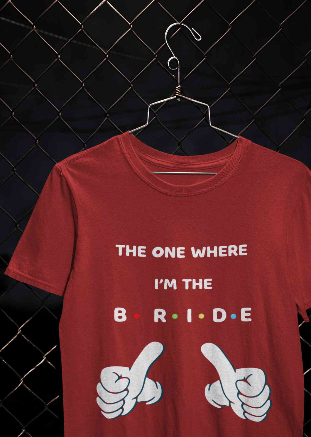 Here Comes The Bride Women Half Sleeves T-shirt- KidsFashionVilla