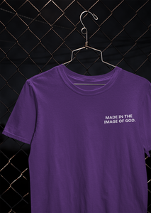 Made In The Image Of God Women Half Sleeves T-shirt- KidsFashionVilla