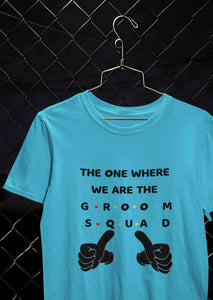Groom Squad Women Half Sleeves T-shirt- KidsFashionVilla