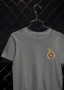 Rcb Logo Side Pocket Women Half Sleeves T-shirt- KidsFashionVilla