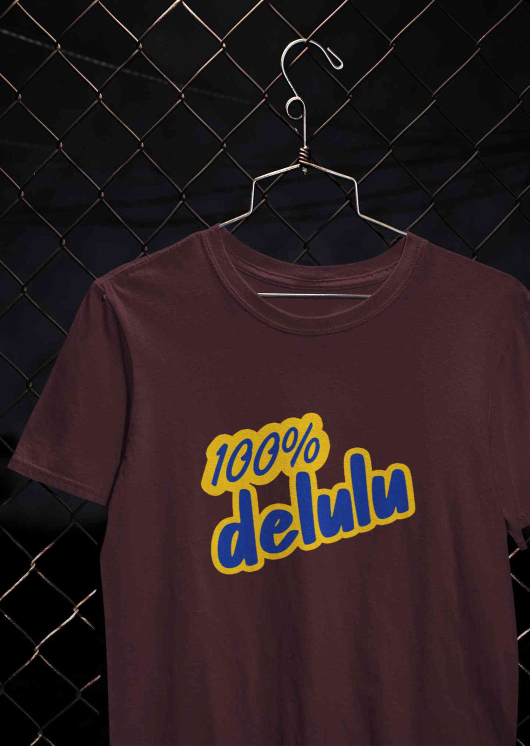 100% Delulu Women Half Sleeves T-shirt- KidsFashionVilla