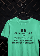 Load image into Gallery viewer, Architecture Visual Art Architect Profession Women Half Sleeves T-shirt- KidsFashionVilla
