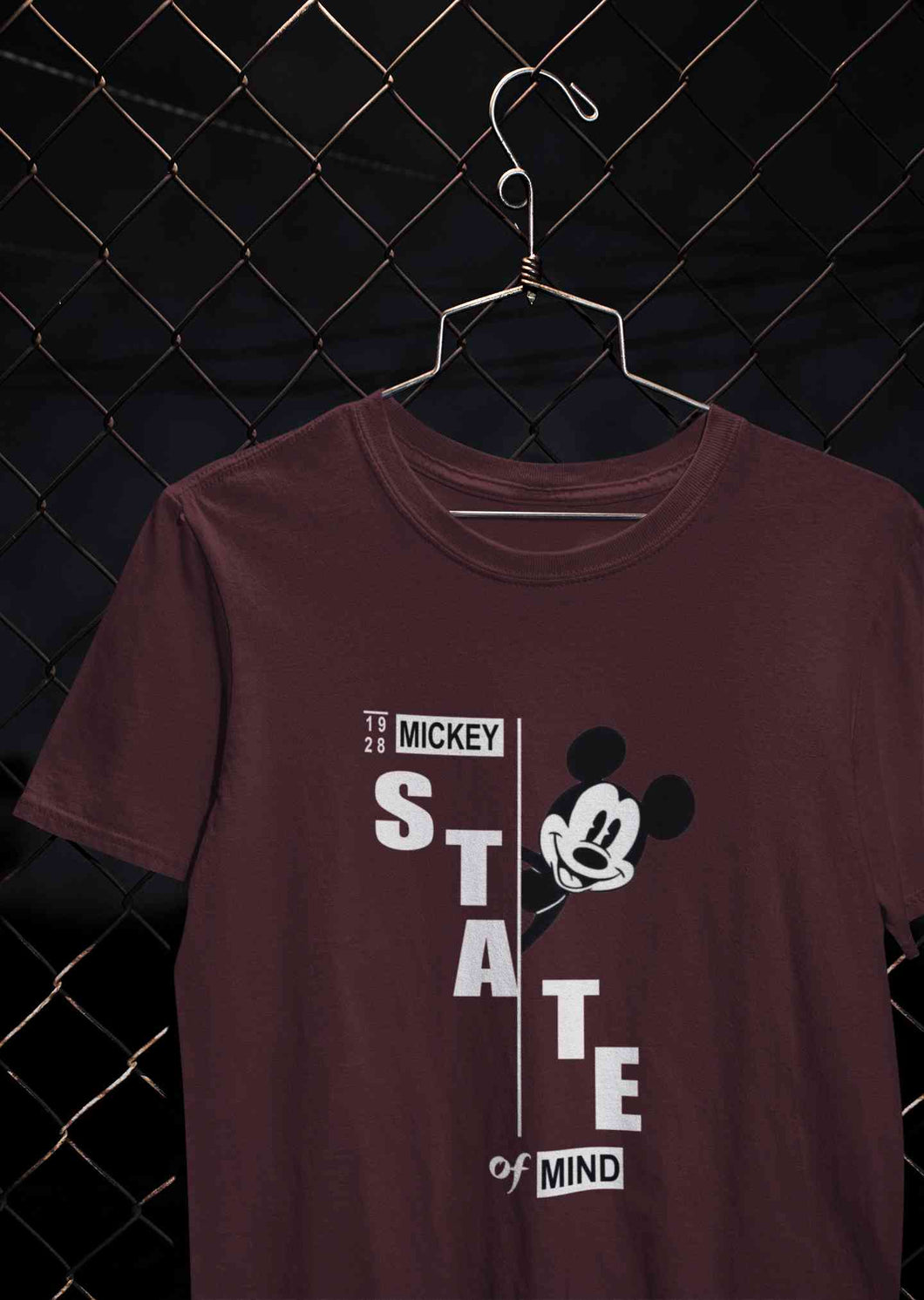 State Of Mind Mens Half Sleeves T-shirt- KidsFashionVilla