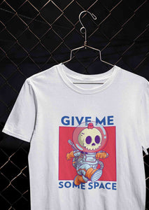Give Me Some Space Women Half Sleeves T-shirt- KidsFashionVilla