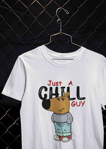 Just A Chill Guy Women Half Sleeves T-shirt- KidsFashionVilla