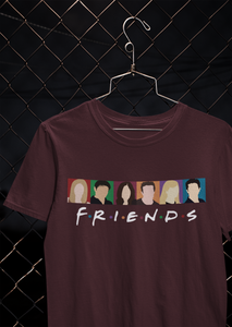 F.R.I.E.N.D.S. Friends Web Series Women Half Sleeves T-shirt- KidsFashionVilla