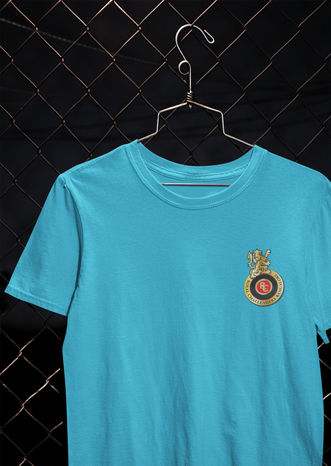 Rcb Logo Side Pocket Women Half Sleeves T-shirt- KidsFashionVilla