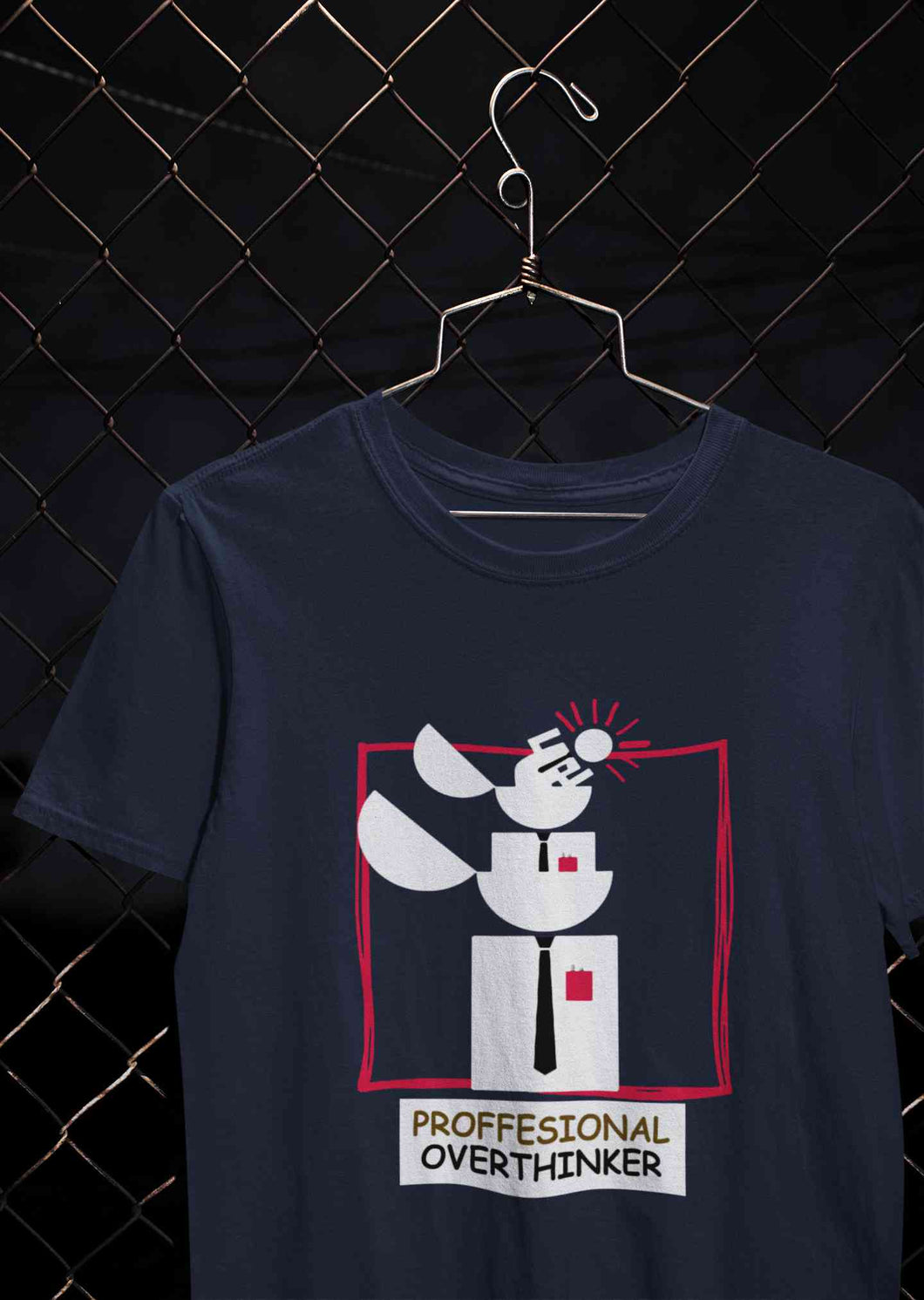 Professional Overthinker Women Half Sleeves T-shirt- KidsFashionVilla