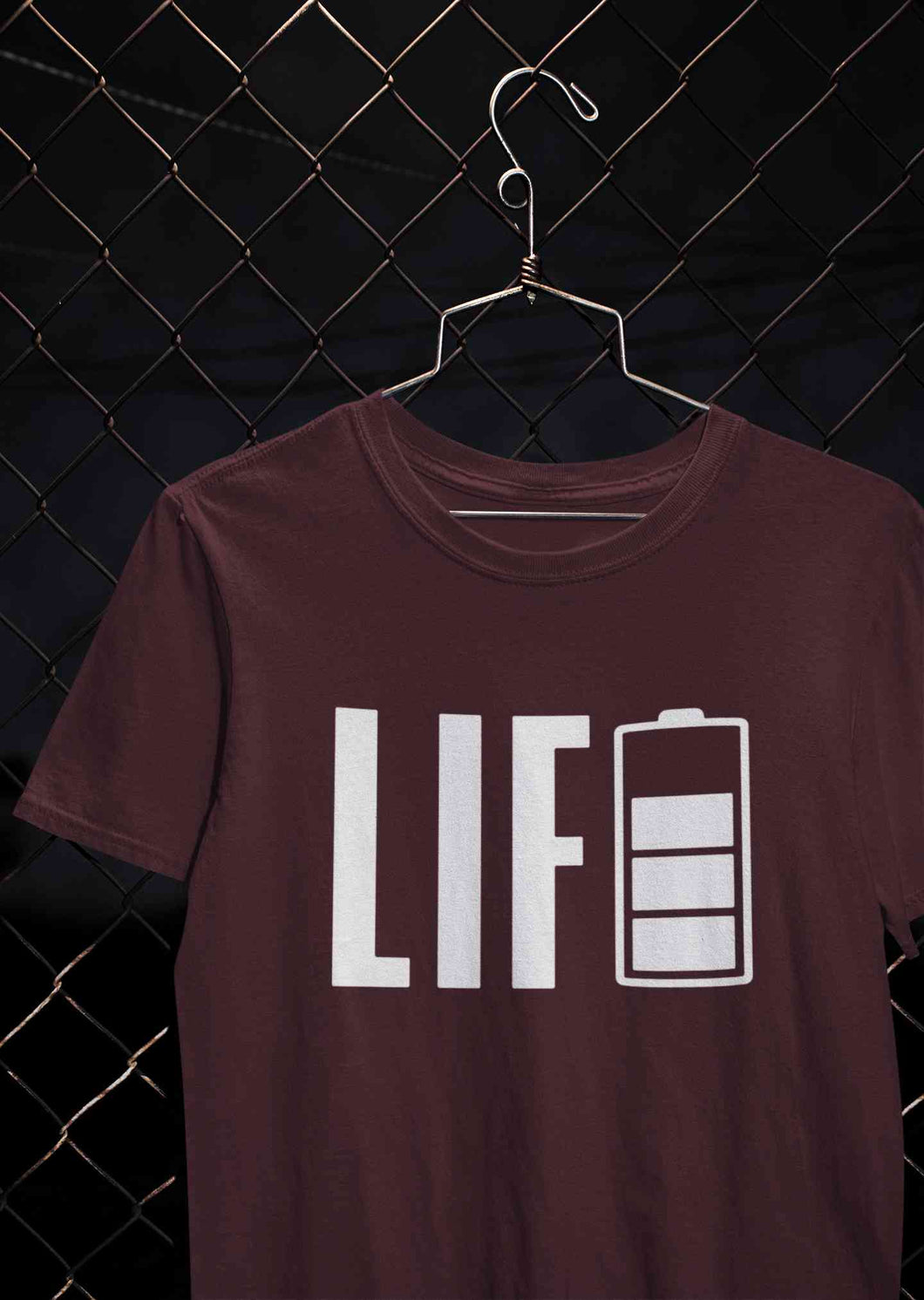 Life Mens Half Sleeves T-shirt- KidsFashionVilla