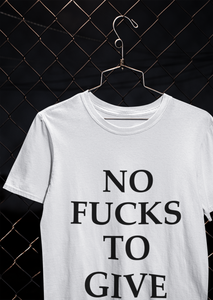 No F**** To Give Nora Fatehi Celebrity T-shirt- KidsFashionVilla