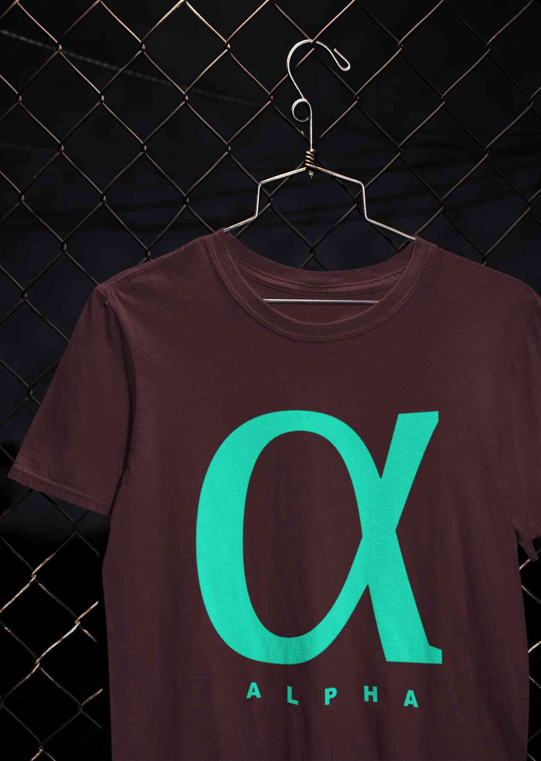Alpha Mens Half Sleeves T-shirt- KidsFashionVilla