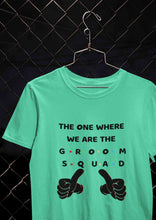 Load image into Gallery viewer, Groom Squad Women Half Sleeves T-shirt- KidsFashionVilla
