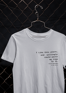 I Like This Place Quotes Women Half Sleeves T-shirt- KidsFashionVilla