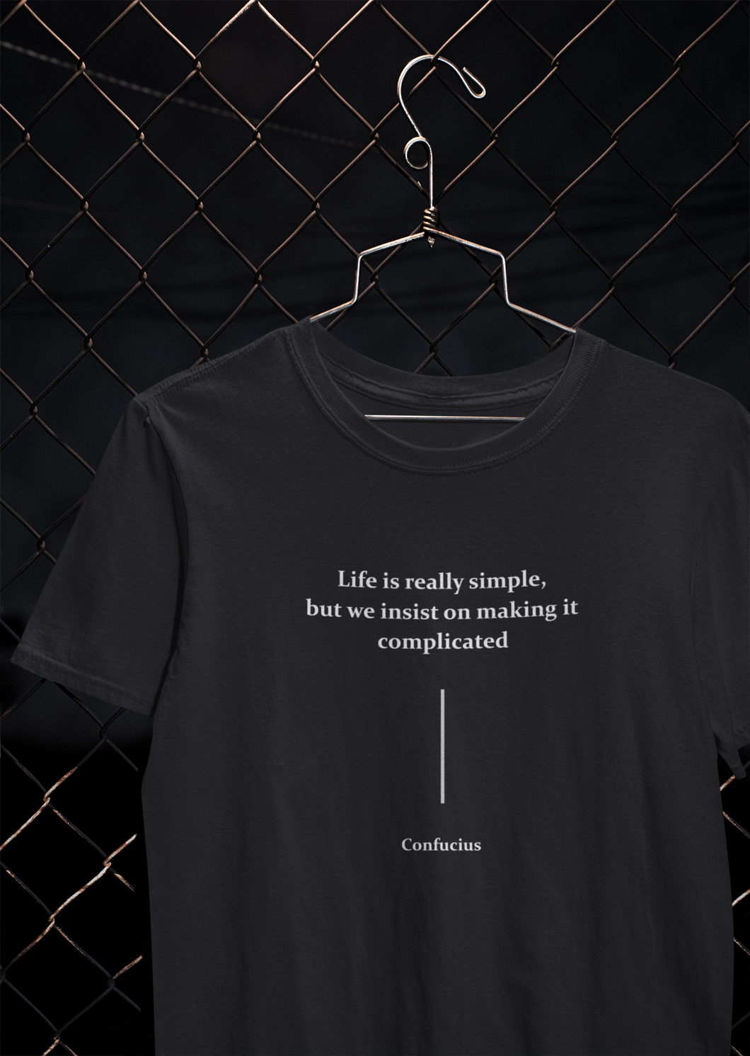 Life Is Really Simple Quotes Women Half Sleeves T-shirt- KidsFashionVilla