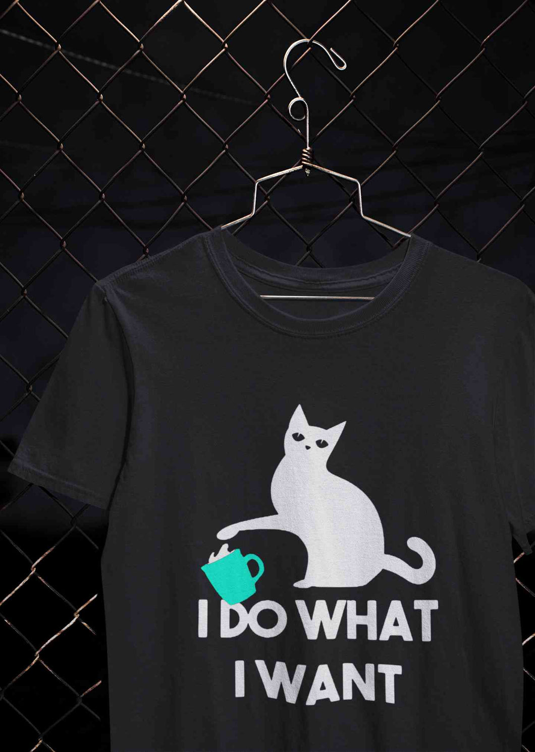 I Do What I Want Mens Half Sleeves T-shirt- KidsFashionVilla