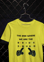Load image into Gallery viewer, Bride Squad Women Half Sleeves T-shirt- KidsFashionVilla
