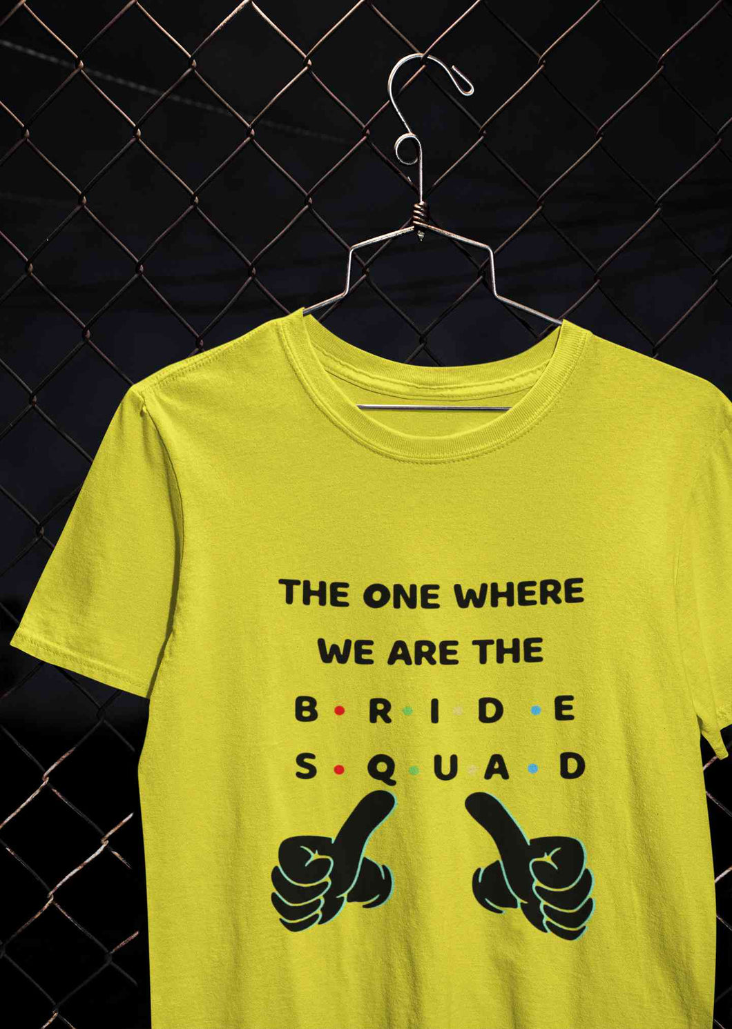Bride Squad Women Half Sleeves T-shirt- KidsFashionVilla