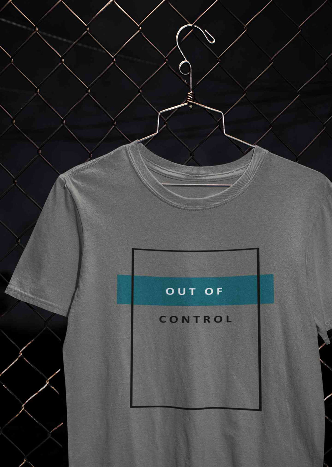 Out Of Control Women Half Sleeves T-shirt- KidsFashionVilla