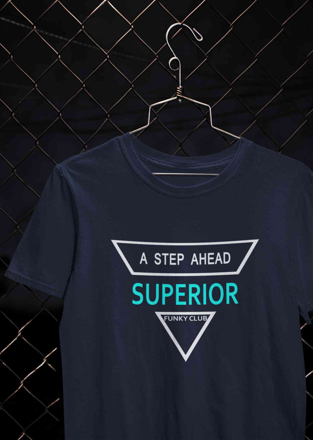 A Step Ahead Superior Mens Half Sleeves T-shirt- KidsFashionVilla