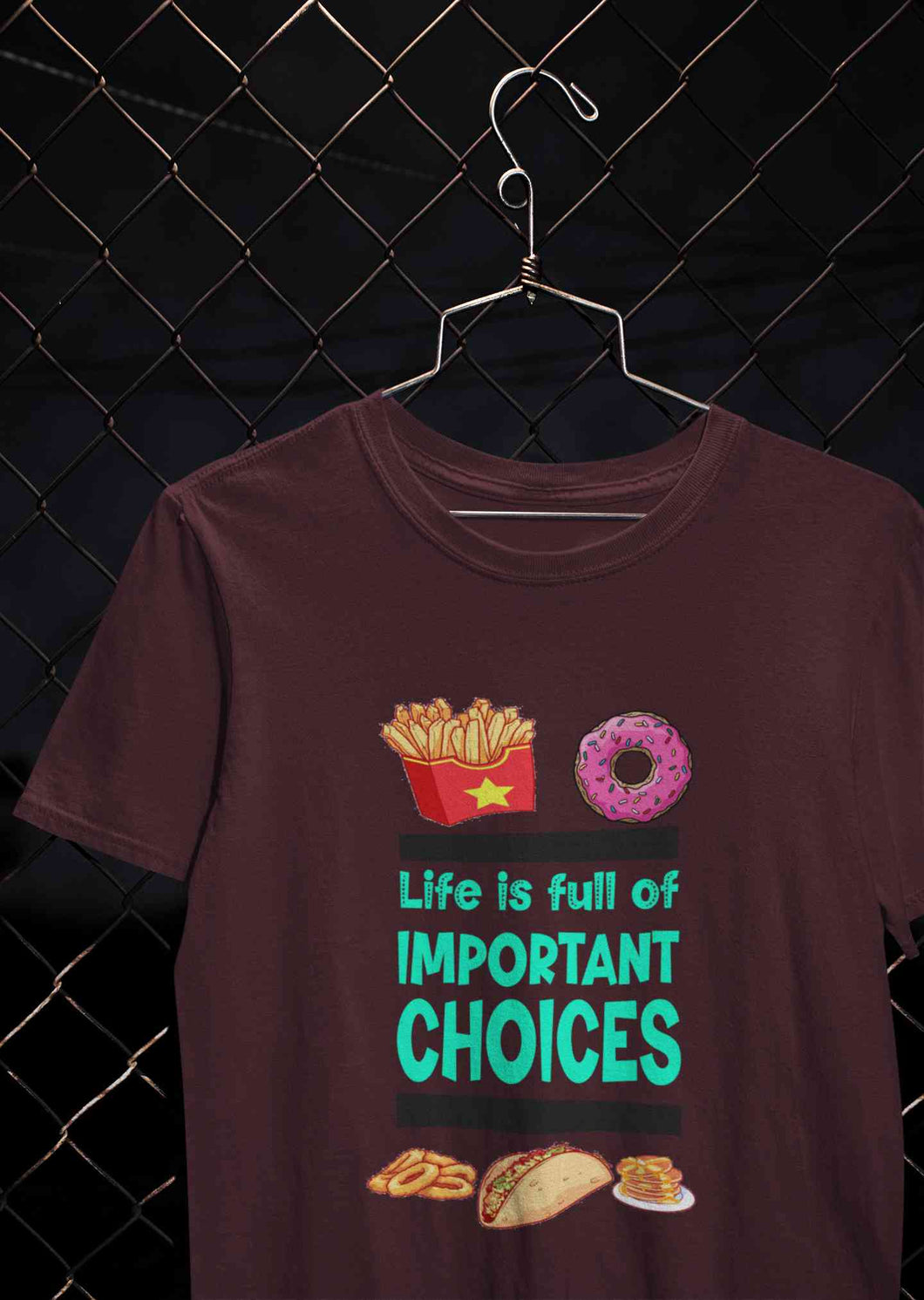 Sweet Choices Mens Half Sleeves T-shirt- KidsFashionVilla