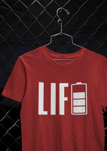 Load image into Gallery viewer, Life Women Half Sleeves T-shirt- KidsFashionVilla

