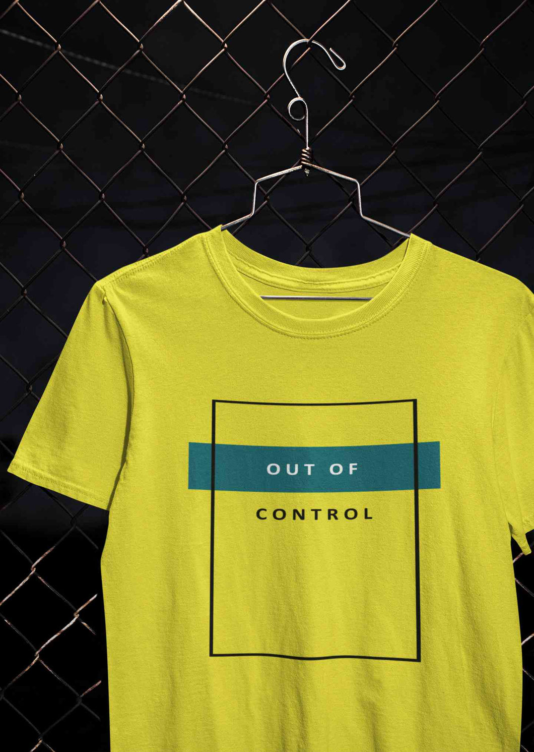 Out Of Control Women Half Sleeves T-shirt- KidsFashionVilla