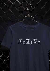 Resist Mens Half Sleeves T-shirt- KidsFashionVilla