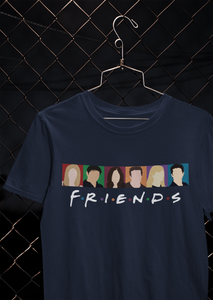 F.R.I.E.N.D.S. Friends Web Series Women Half Sleeves T-shirt- KidsFashionVilla