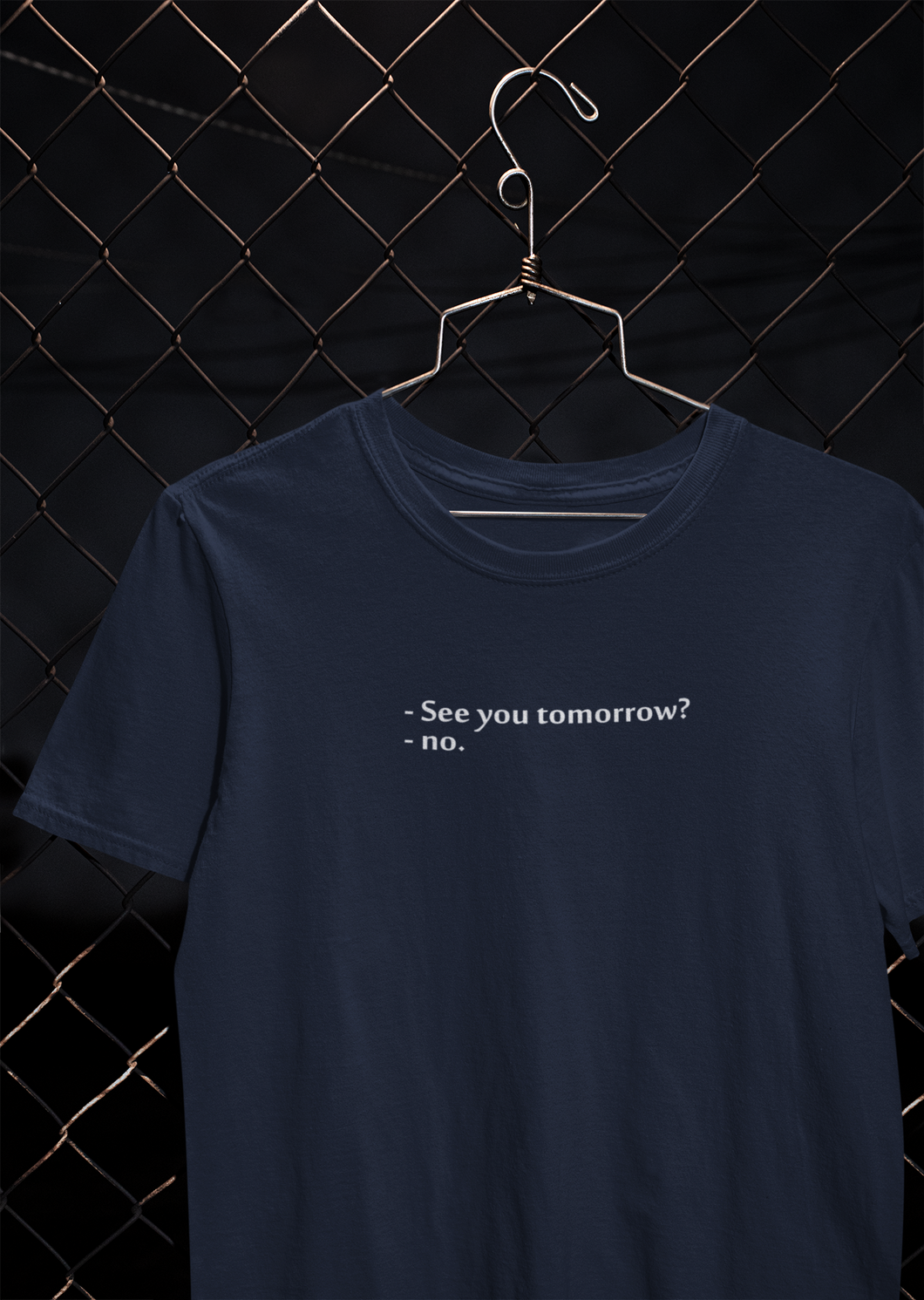 See You Tomorrow Quotes Women Half Sleeves T-shirt- KidsFashionVilla