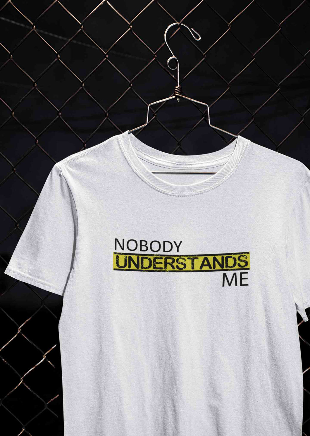 Nobody Understands Me Women Half Sleeves T-shirt- KidsFashionVilla