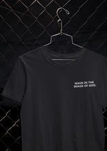 Load image into Gallery viewer, Made In The Image Of God Women Half Sleeves T-shirt- KidsFashionVilla
