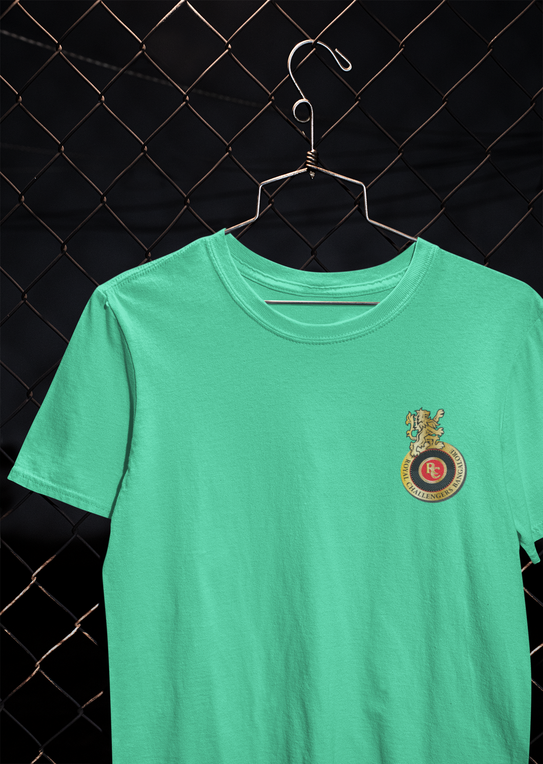 Rcb Logo Side Pocket Women Half Sleeves T-shirt- KidsFashionVilla