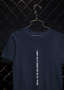 I Want You To Know That I Am All Yours Quotes Women Half Sleeves T-shirt- KidsFashionVilla