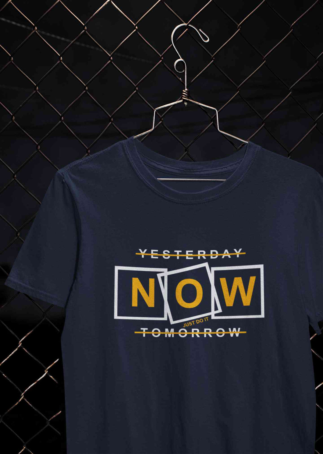 Just Do It Mens Half Sleeves T-shirt- KidsFashionVilla