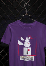 Load image into Gallery viewer, Professional Overthinker Women Half Sleeves T-shirt- KidsFashionVilla
