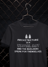 Load image into Gallery viewer, Architecture Visual Art Architect Profession Women Half Sleeves T-shirt- KidsFashionVilla

