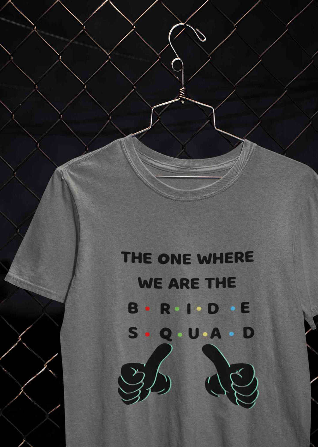 Bride Squad Women Half Sleeves T-shirt- KidsFashionVilla