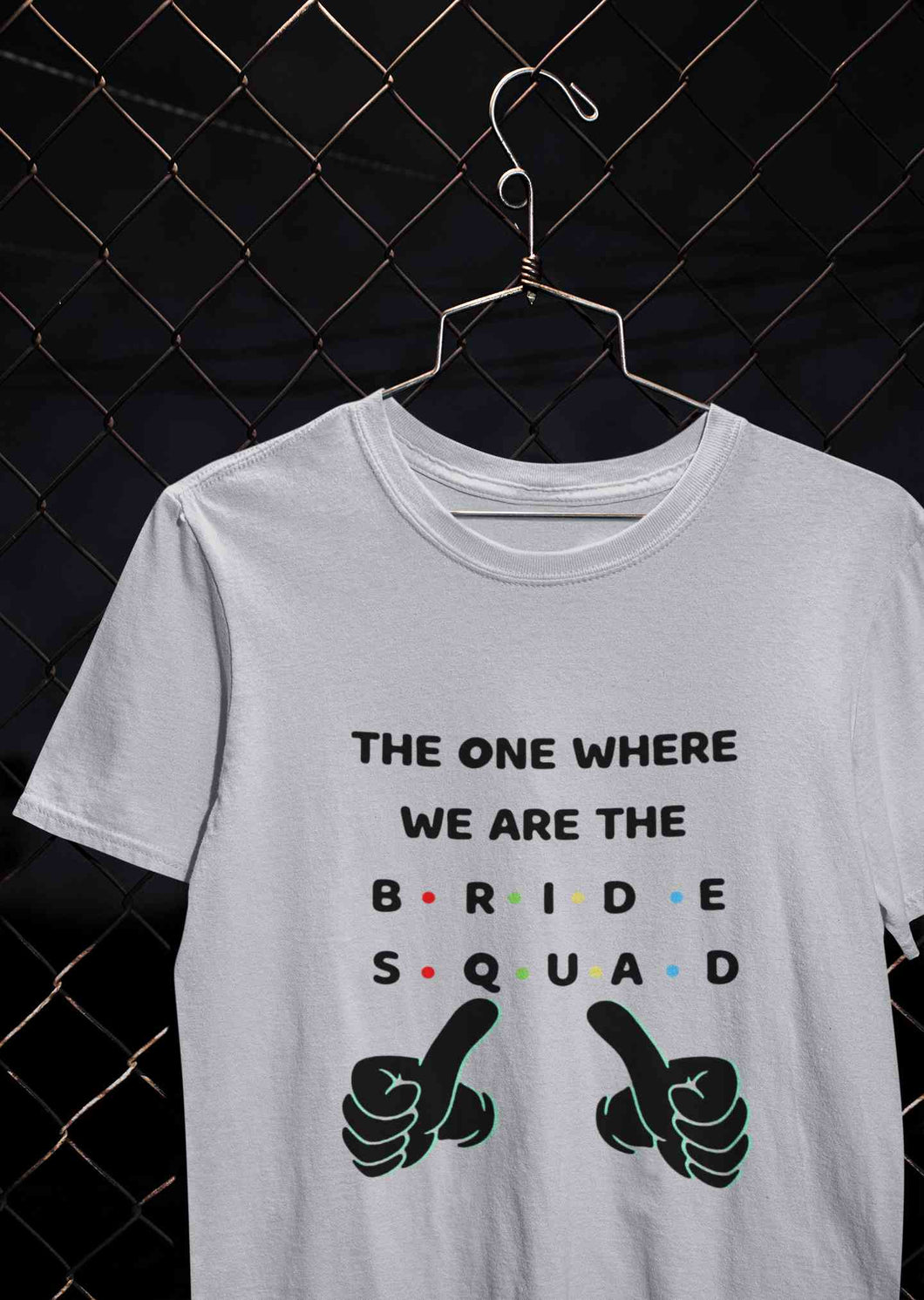 Bride Squad Women Half Sleeves T-shirt- KidsFashionVilla