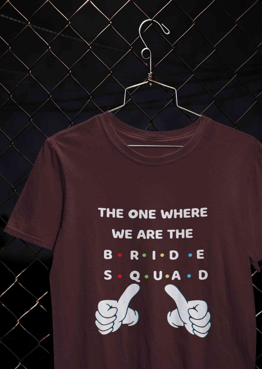 Bride Squad Women Half Sleeves T-shirt- KidsFashionVilla