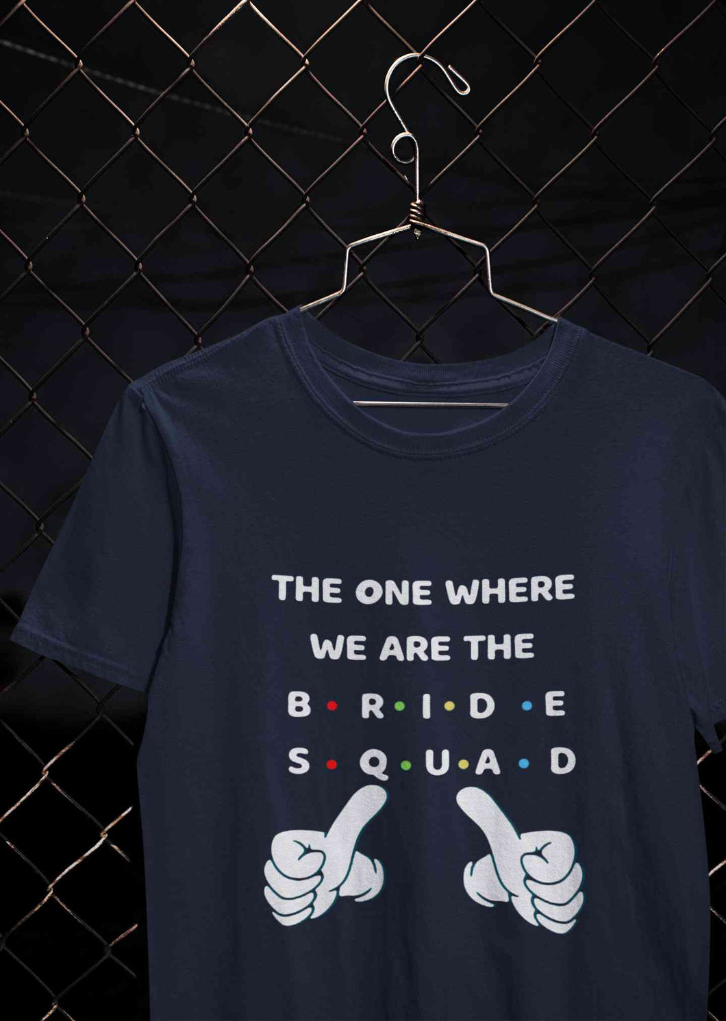Bride Squad Women Half Sleeves T-shirt- KidsFashionVilla