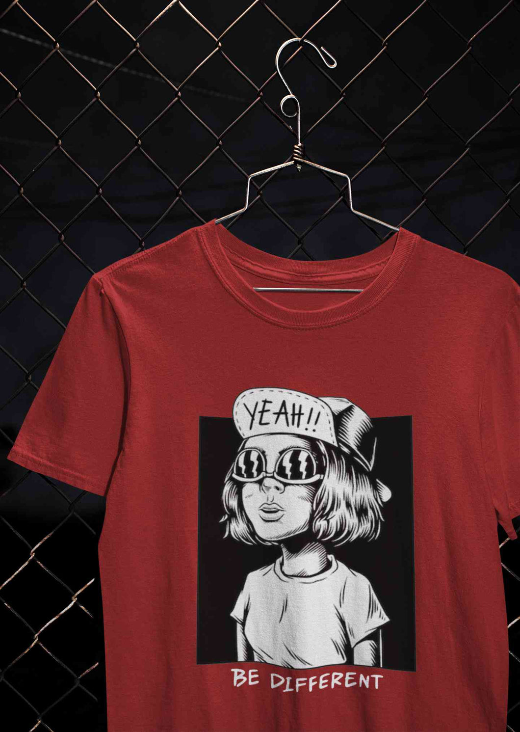 Be Different Women Half Sleeves T-shirt- KidsFashionVilla