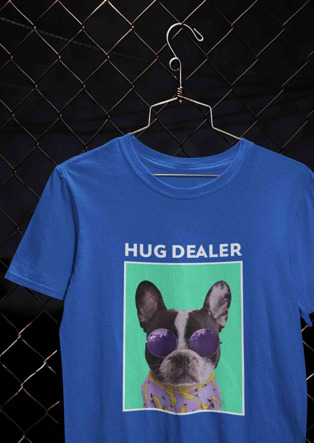 Cute Pug Hug Dealer Women Half Sleeves T-shirt- KidsFashionVilla
