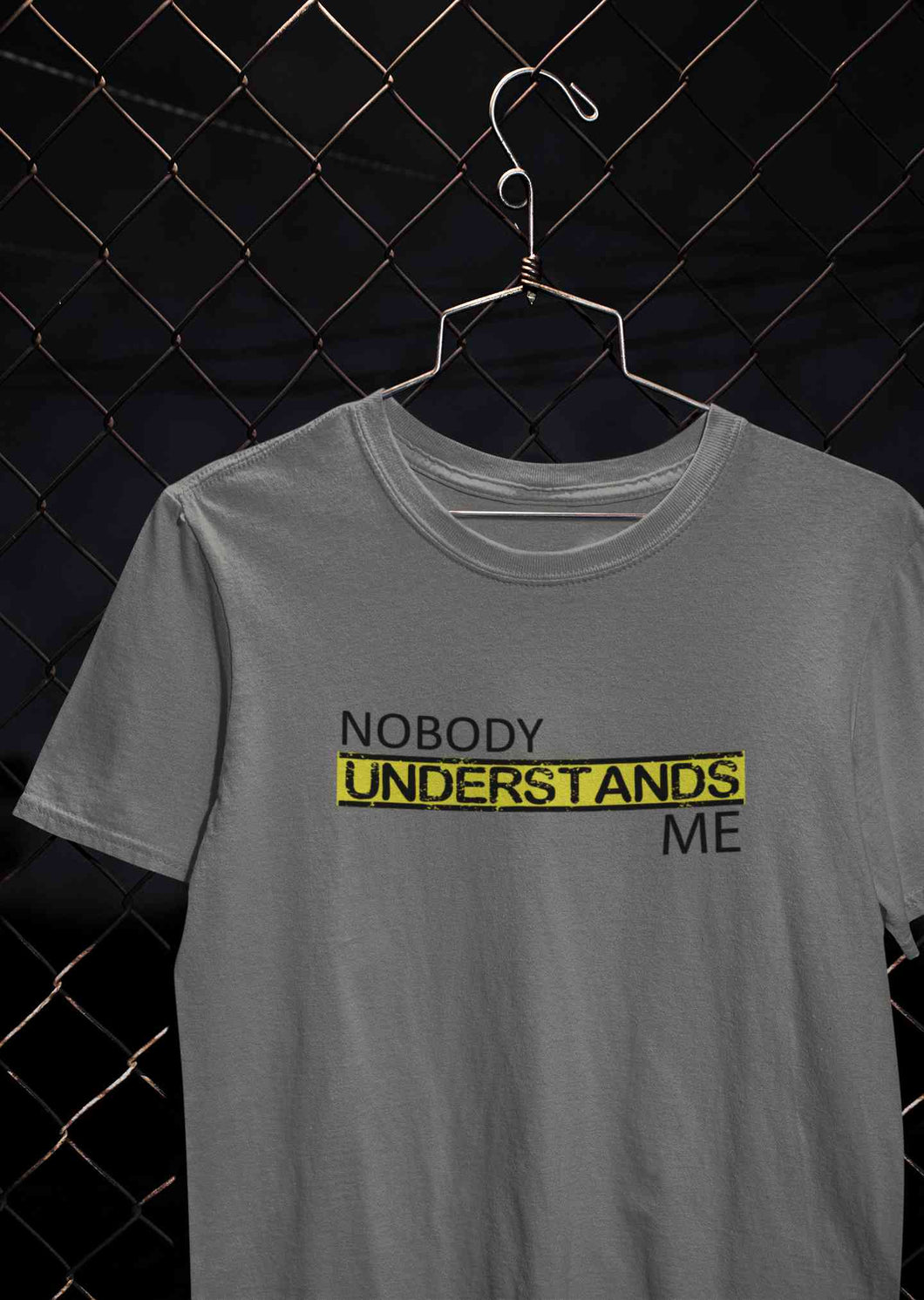 Nobody Understands Me Women Half Sleeves T-shirt- KidsFashionVilla