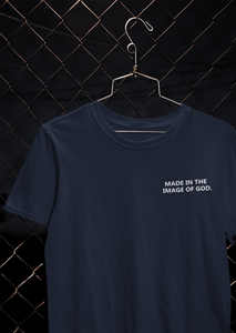 Made In The Image Of God Women Half Sleeves T-shirt- KidsFashionVilla