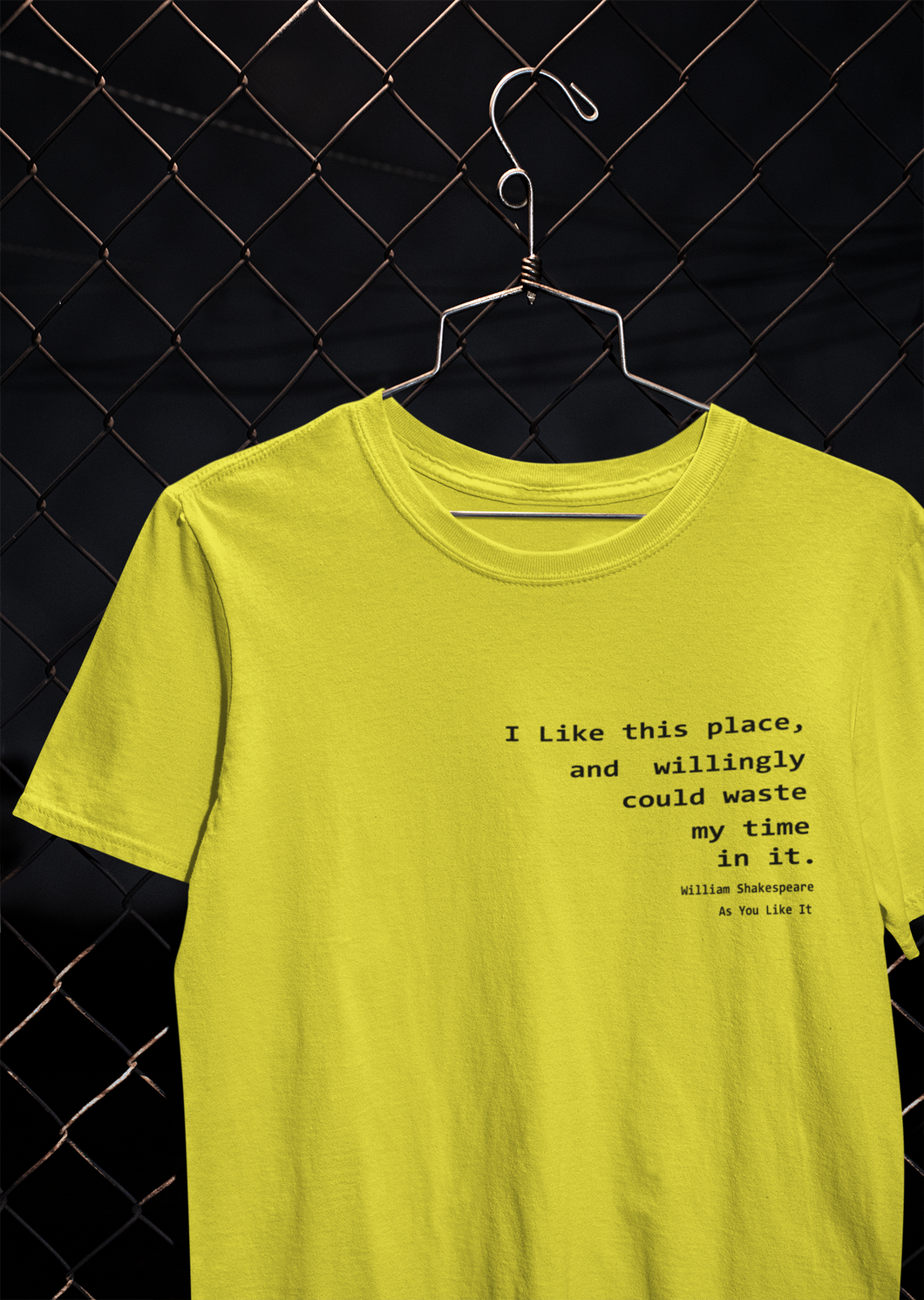I Like This Place Quotes Mens Half Sleeves T-shirt- KidsFashionVilla