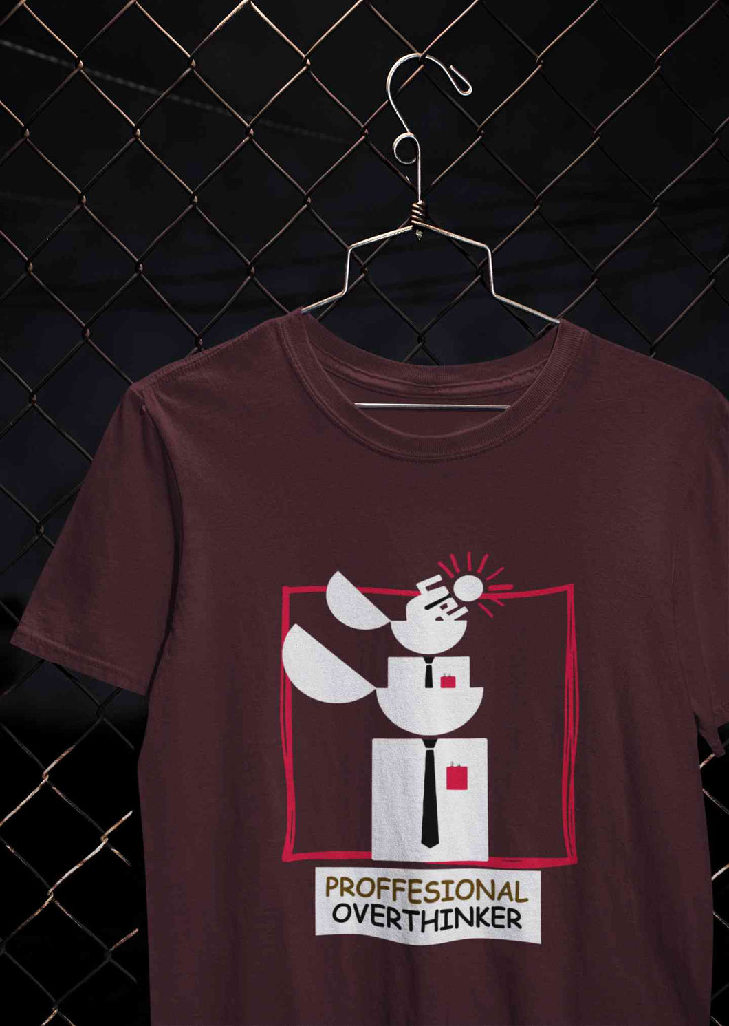 Professional Overthinker Women Half Sleeves T-shirt- KidsFashionVilla